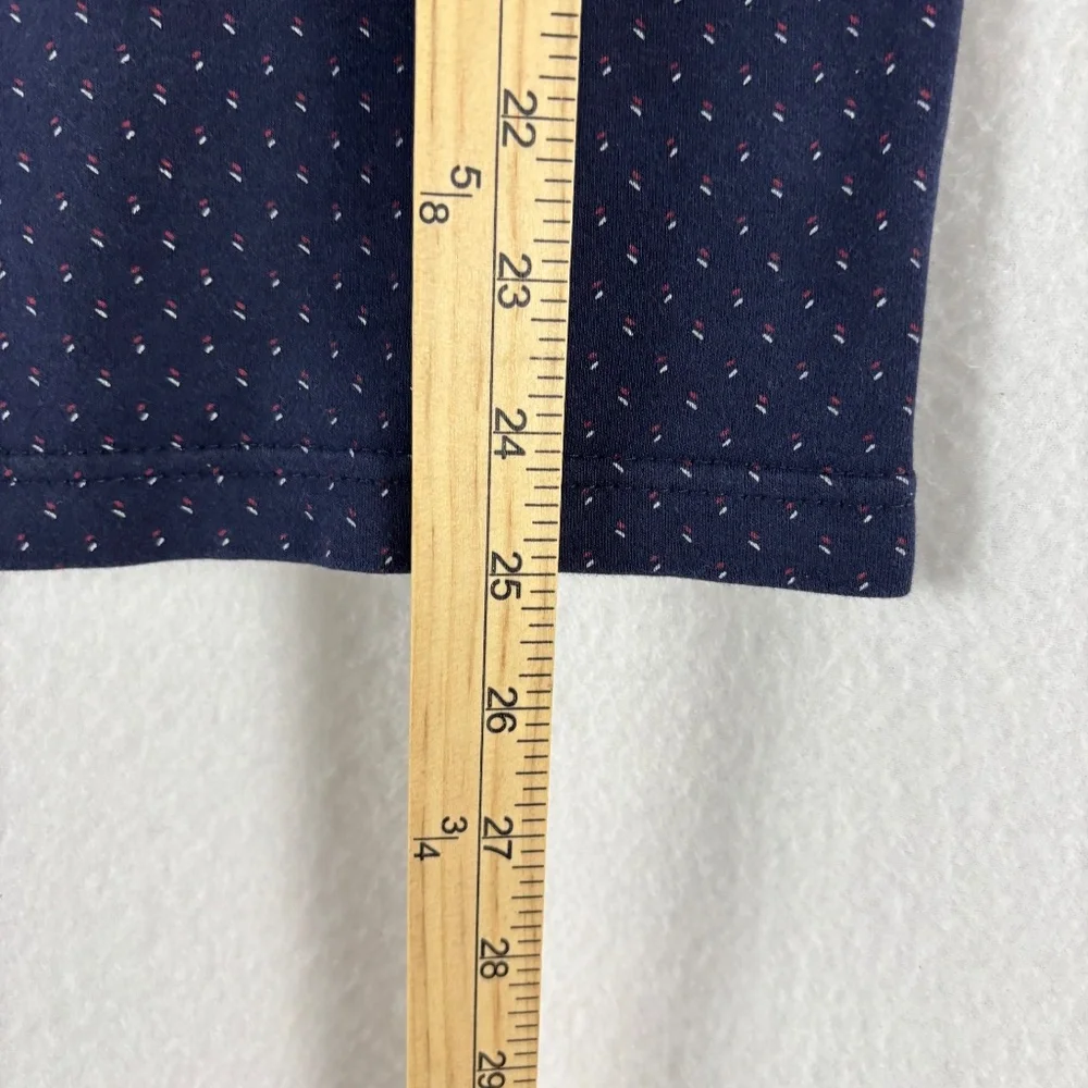 Banana Republic Dress Polo Shirt, Blue with White, Red Specks,  Men's, Size XL - Picture 10 of 11